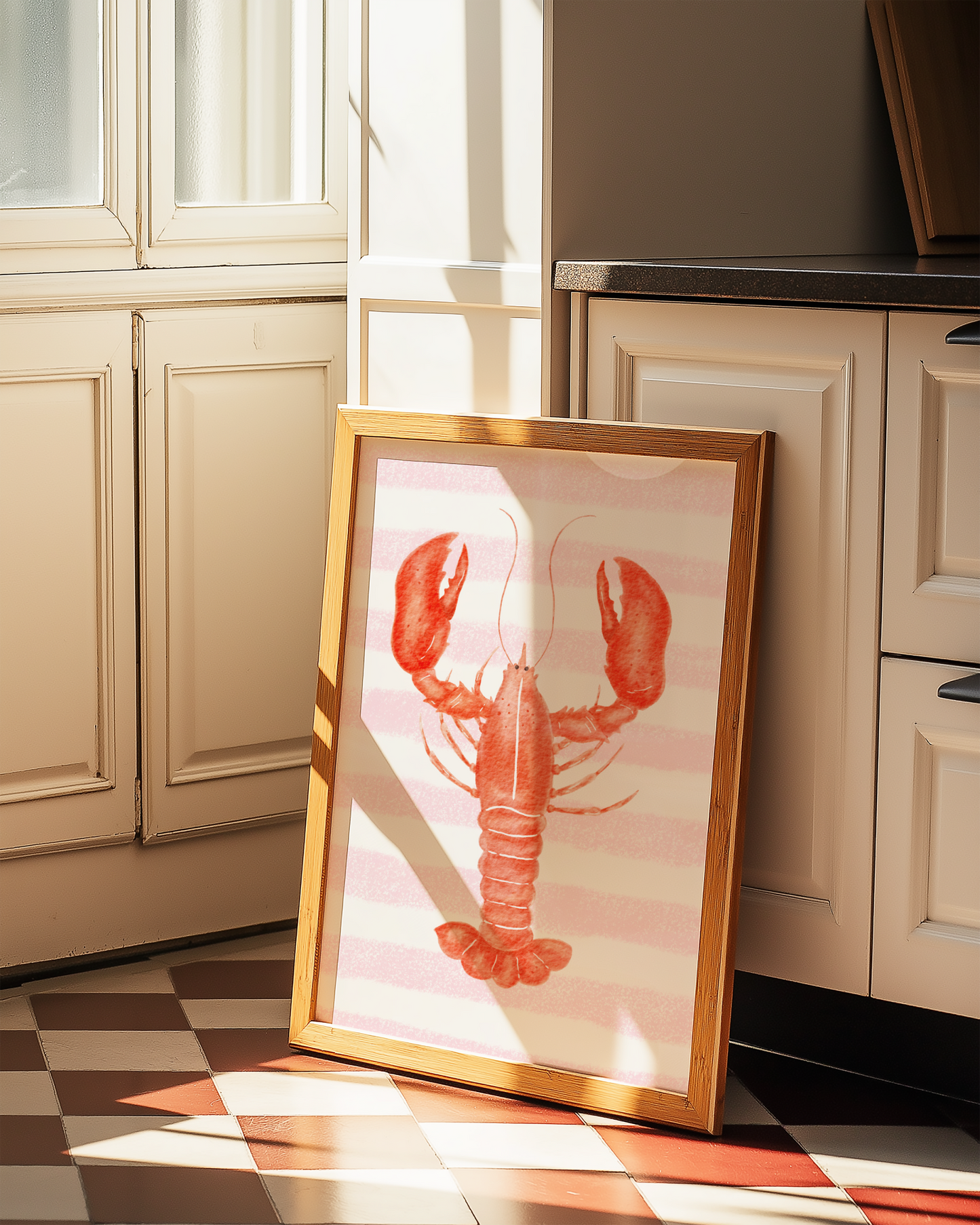 Red Lobster 'Aragosta' Print