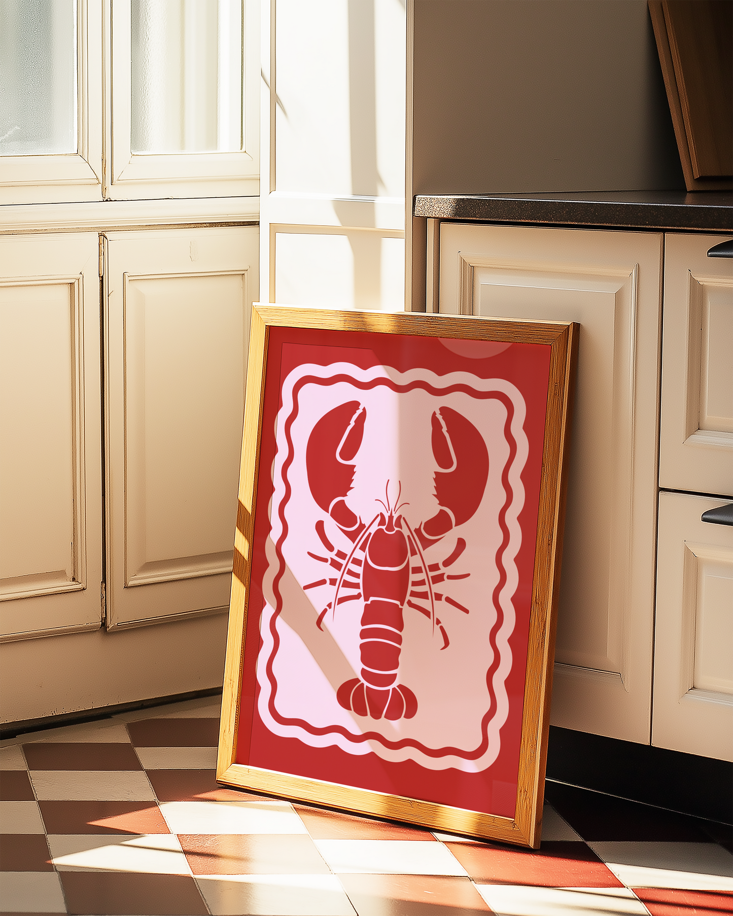 Red Lobster Poster Print