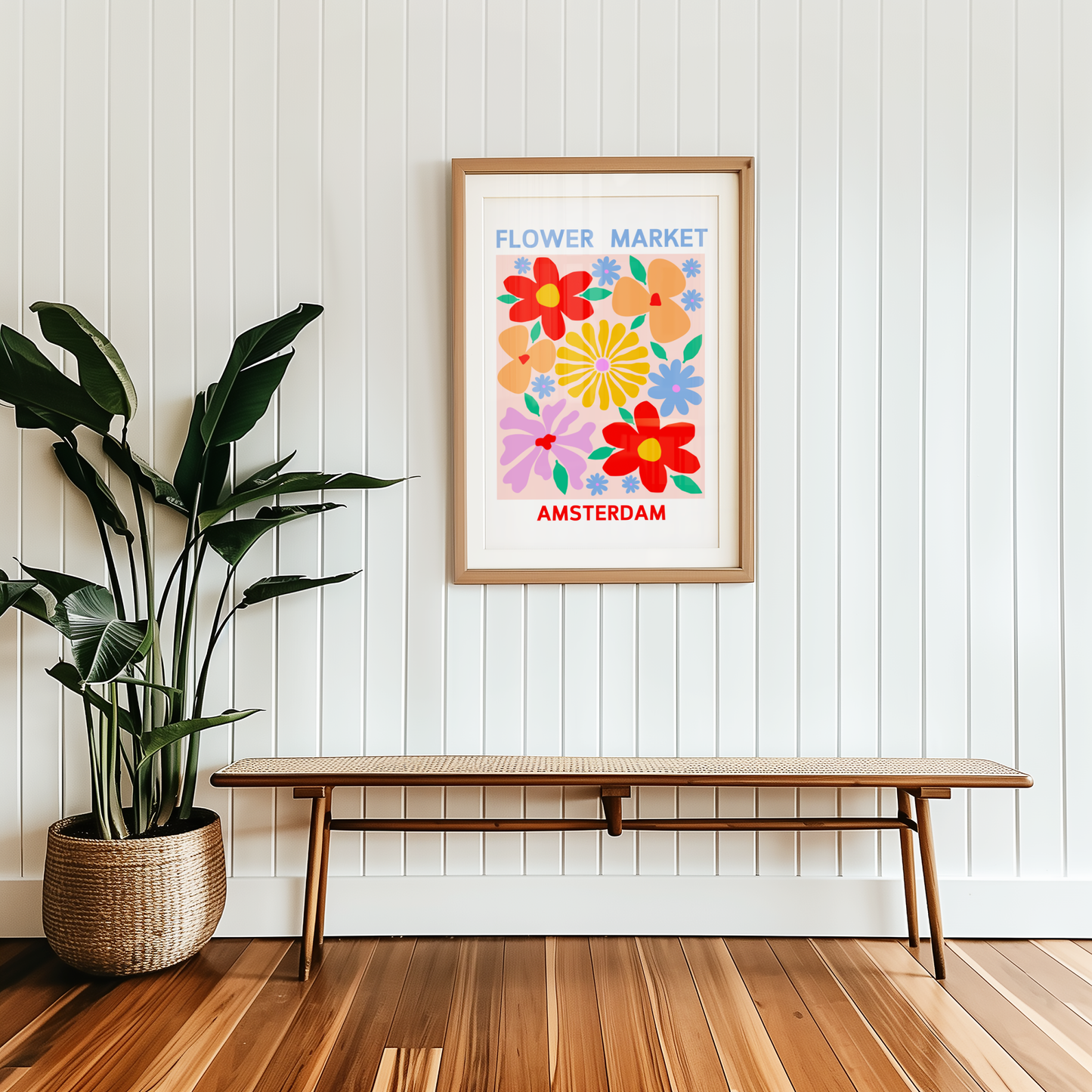 Flower Market Amsterdam Print