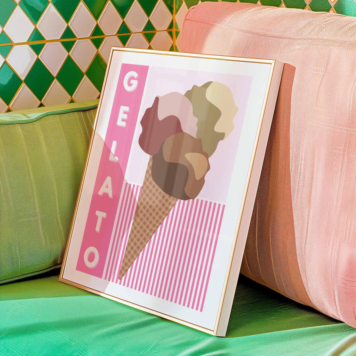 Pink Gelato Print