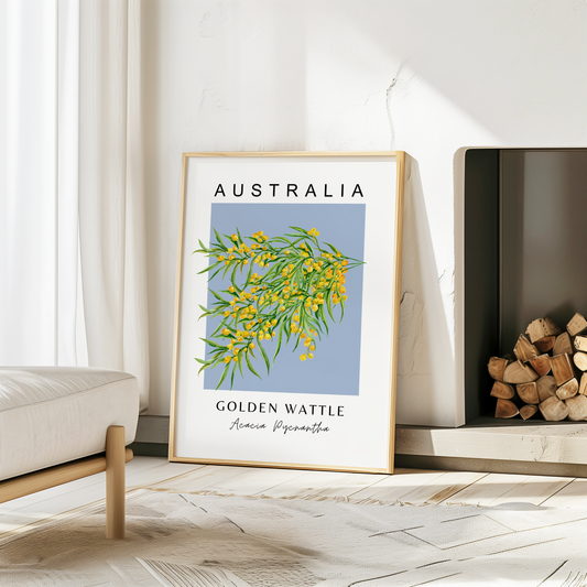 Australian Golden Wattle Print