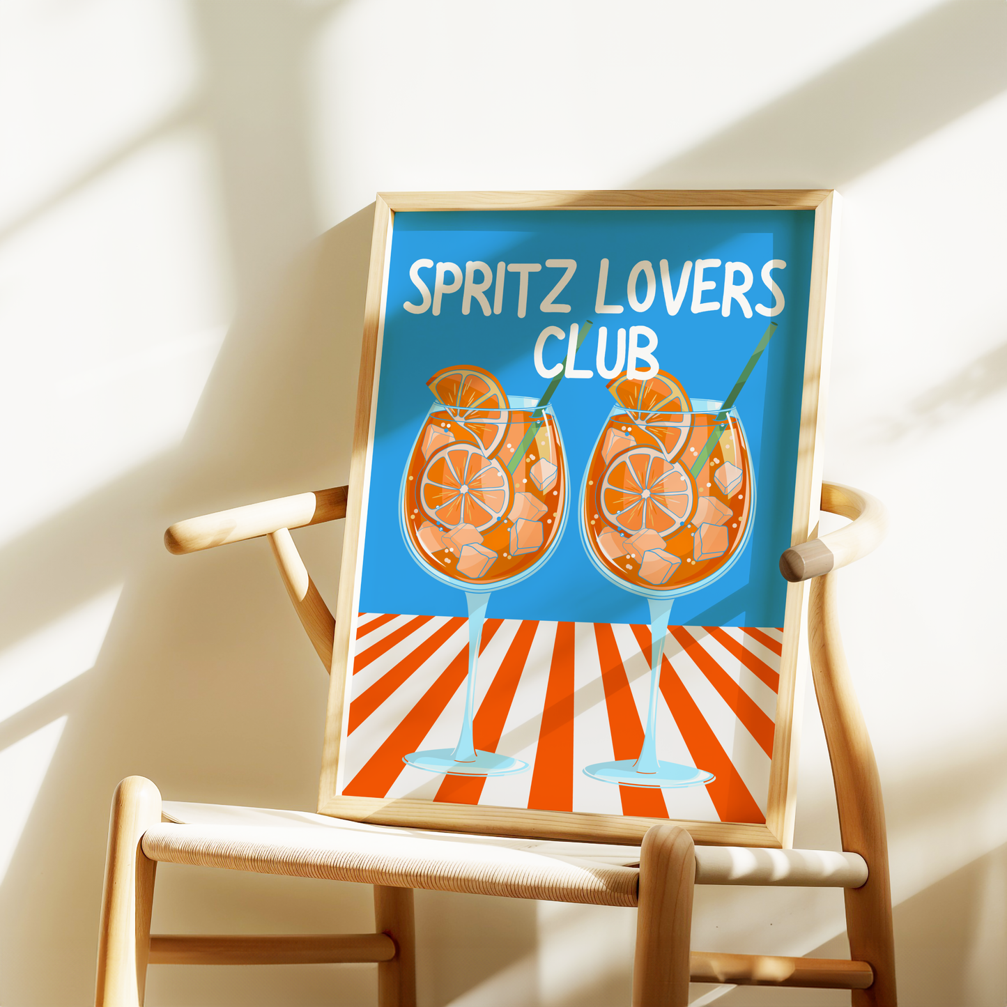 Spritz Lovers Club Poster Print