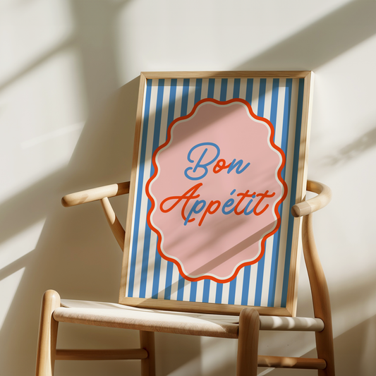 Bon Appétit Poster Print