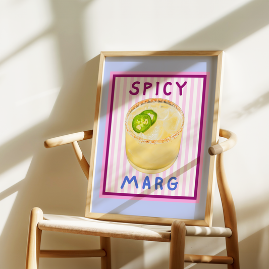 Spicy Marg Poster Print
