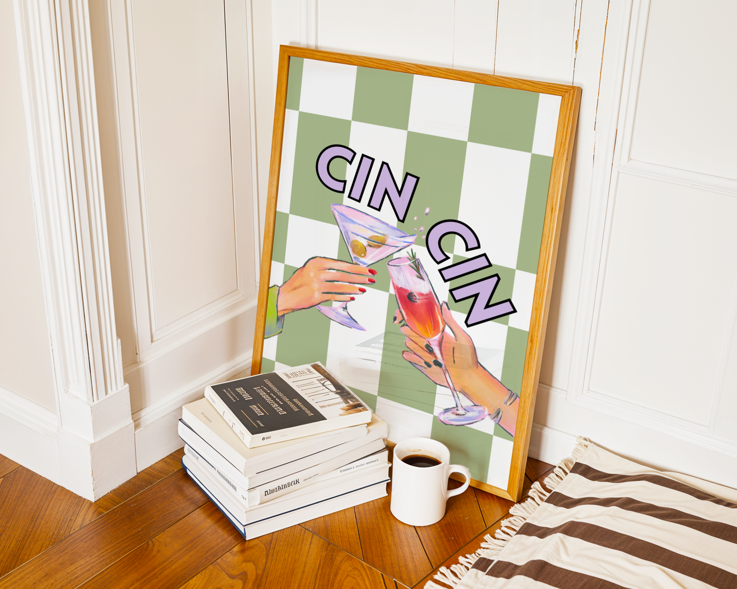 Cin Cin Cocktails Print
