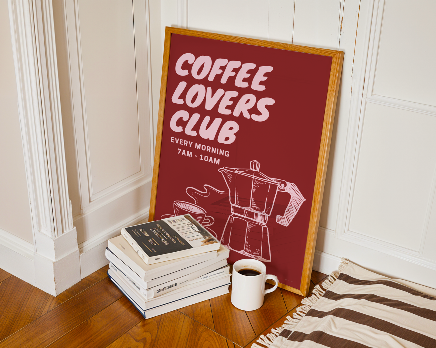 Coffee Lovers Club Print