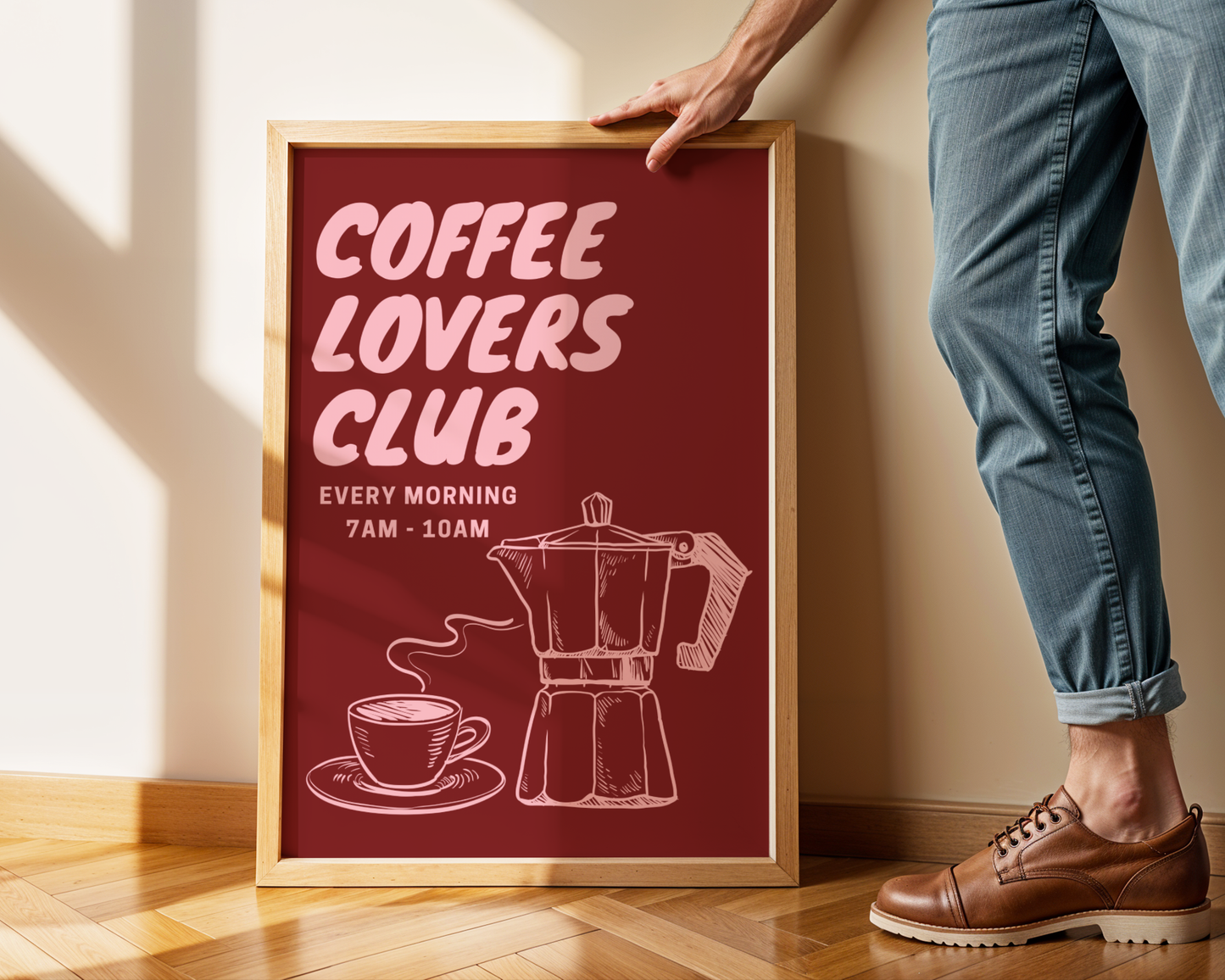 Coffee Lovers Club Print