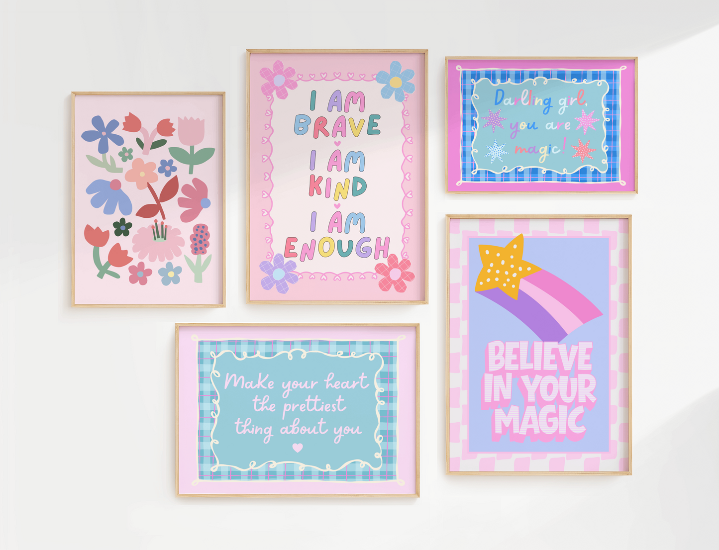 Make Your Heart The Prettiest Thing About You (Horizontal) Poster Print