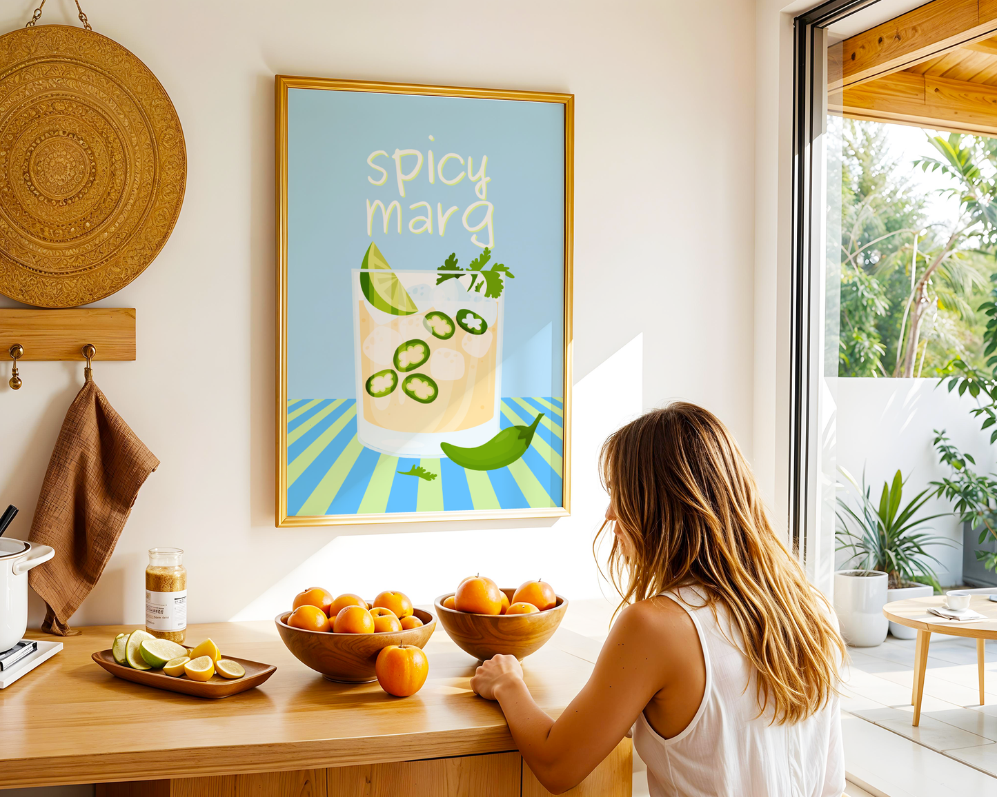 Spicy Marg Poster Print