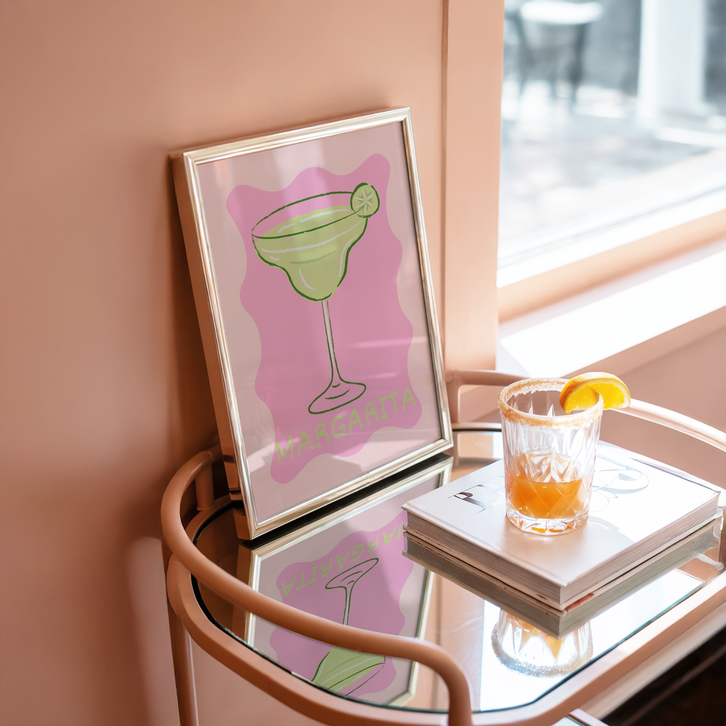 Margarita Cocktail Poster Print