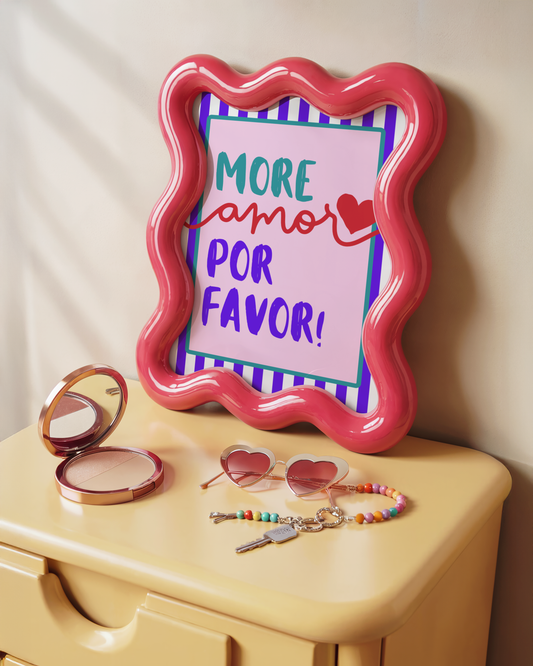 More Amor Por Favor Poster Print