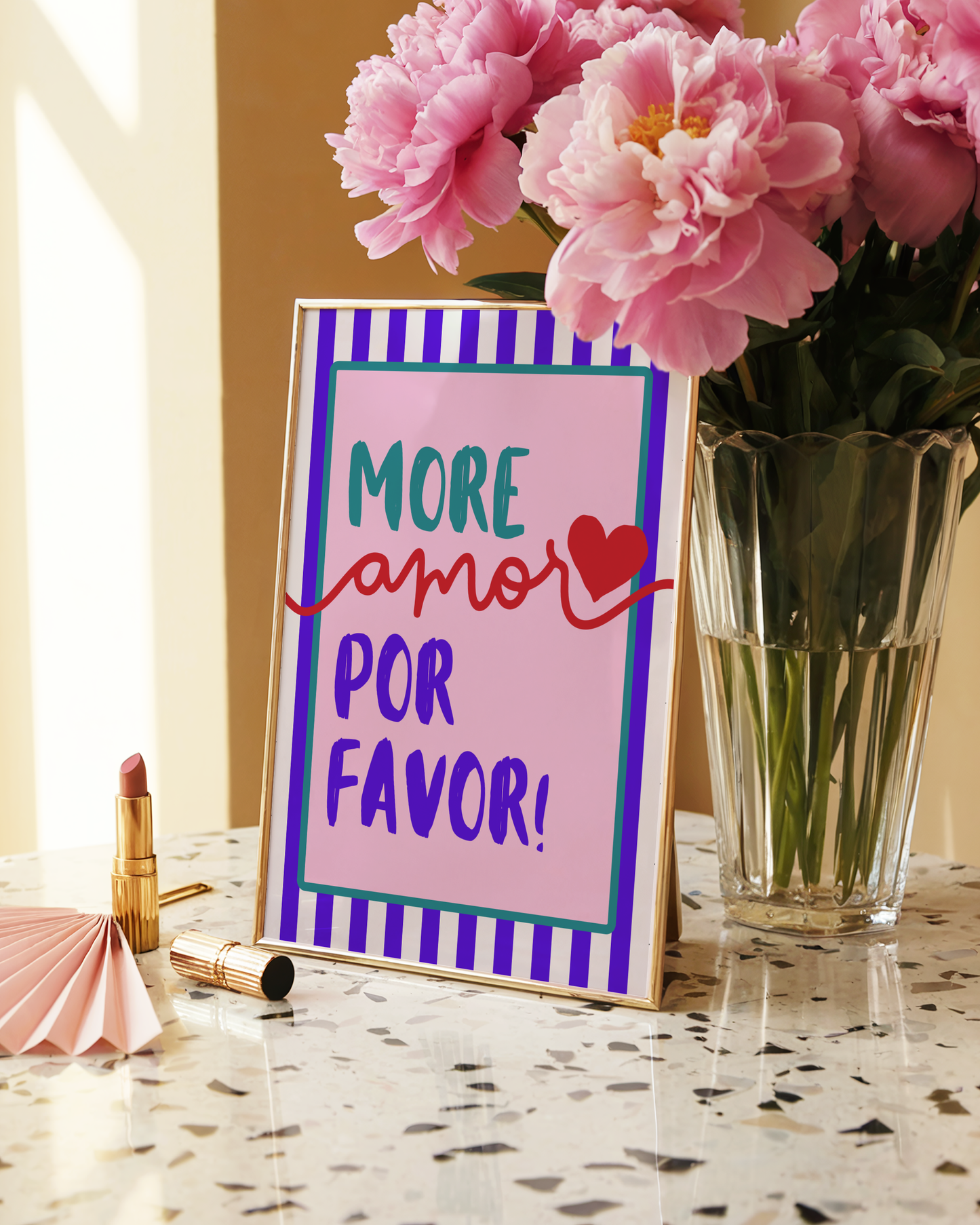 More Amor Por Favor Poster Print