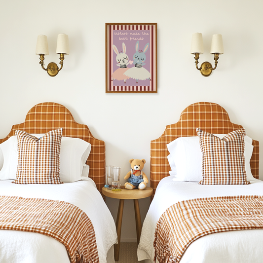 Sisters Make The Best Friends Poster Print