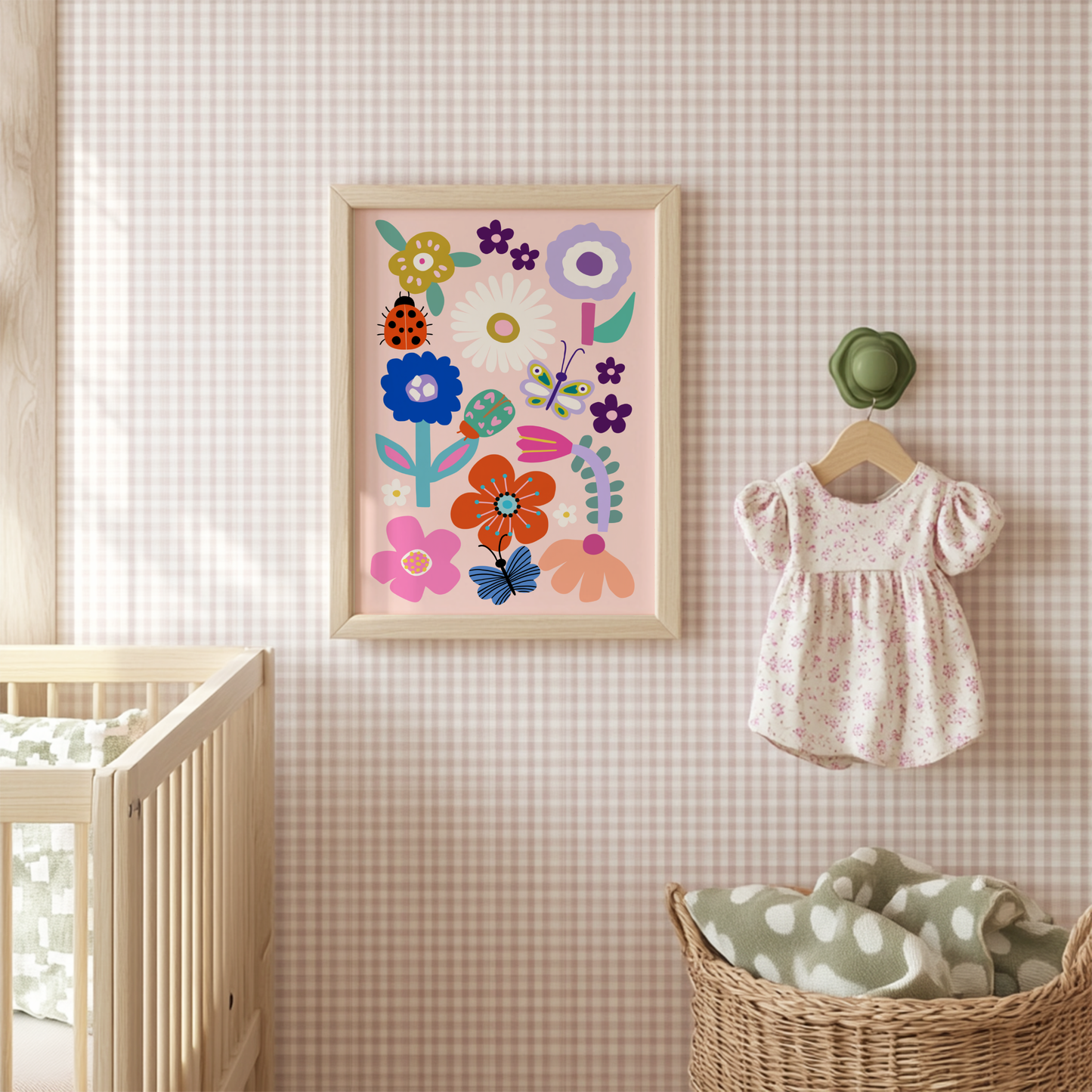 Flower Garden 3 Poster Print