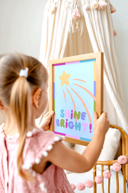 Shine Bright Poster Print