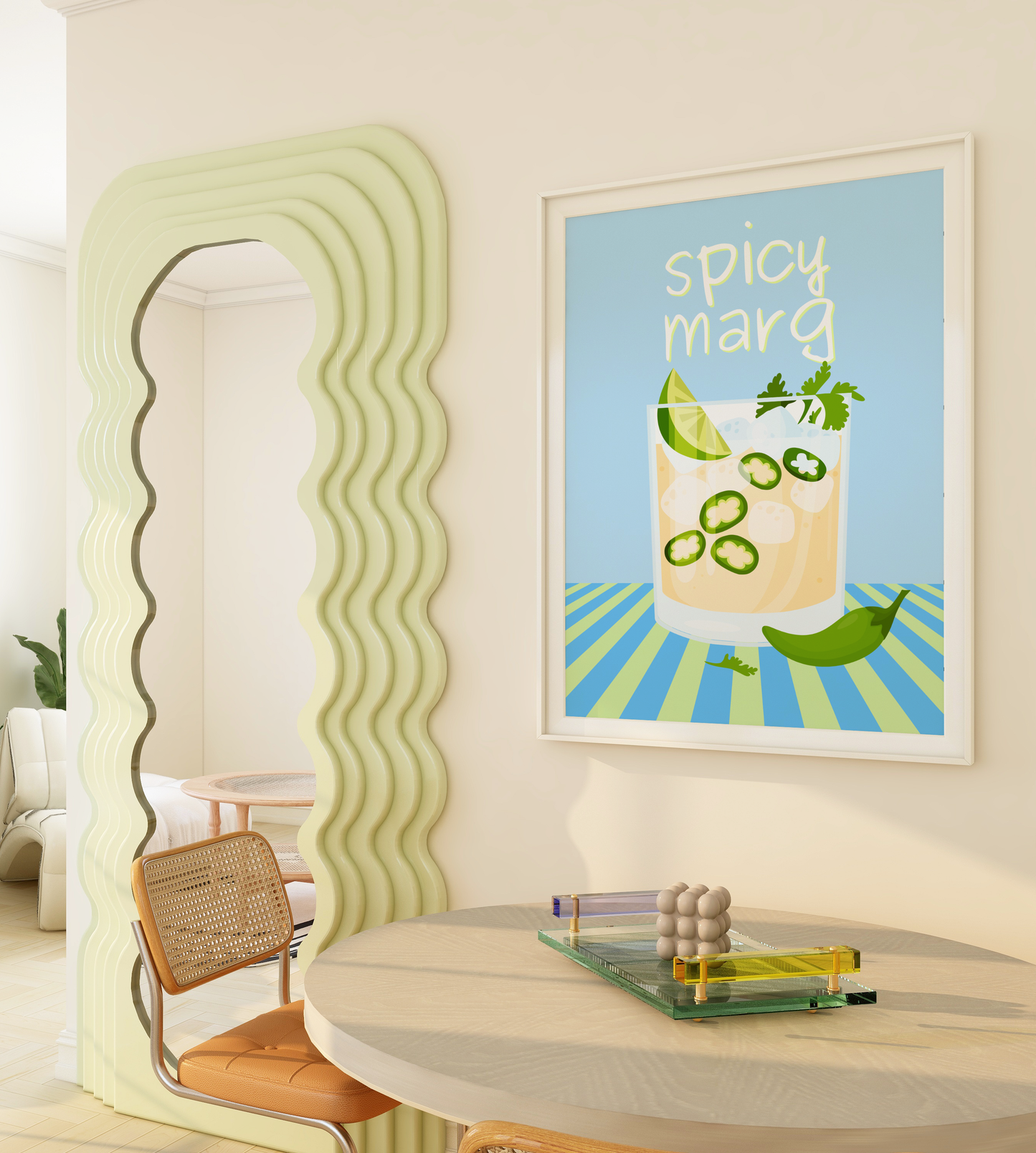 Spicy Marg Poster Print