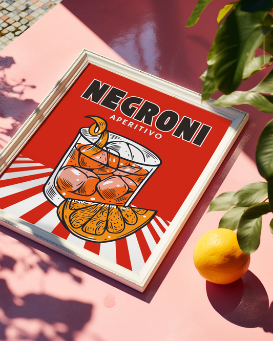 Negroni Aperitivo Print