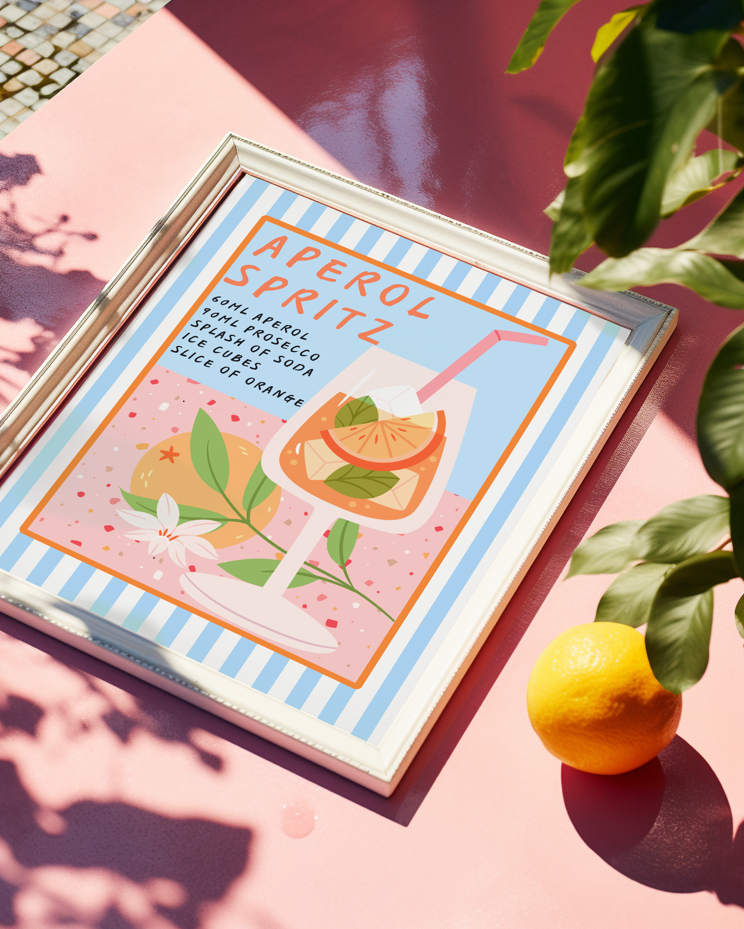 Aperol Spritz Recipe Print
