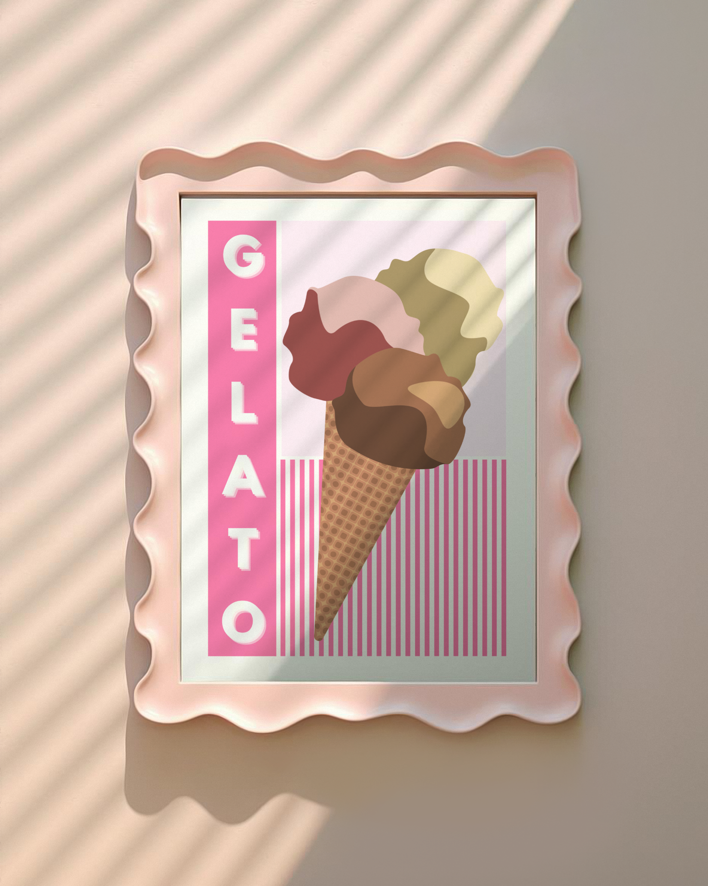 Pink Gelato Print
