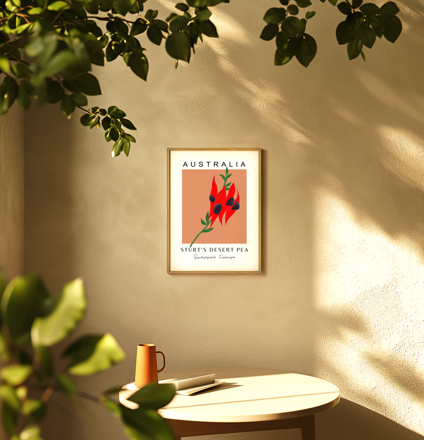 Australian Sturt's Desert Pea Print