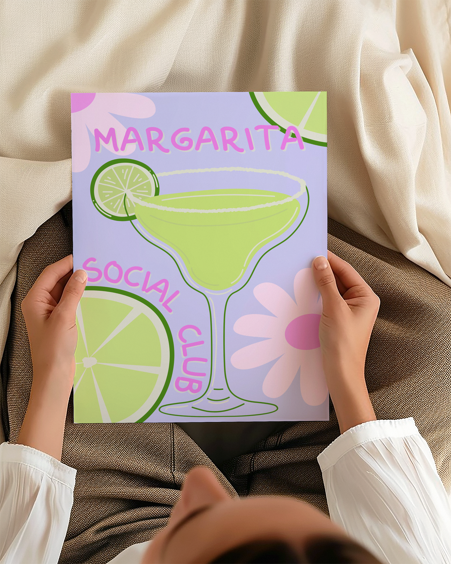 Margarita Social Club Poster Print