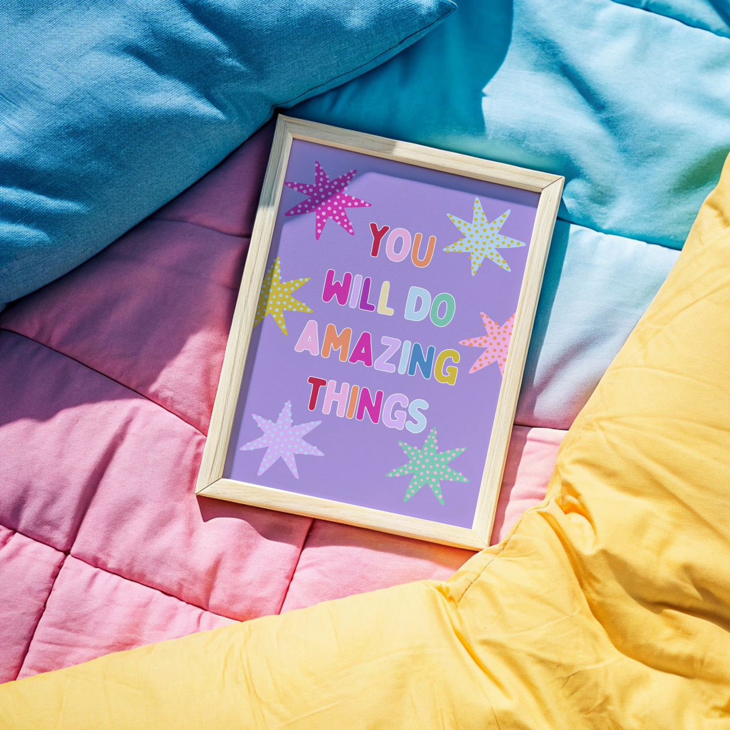 You Will Do Amazing Things Poster Print
