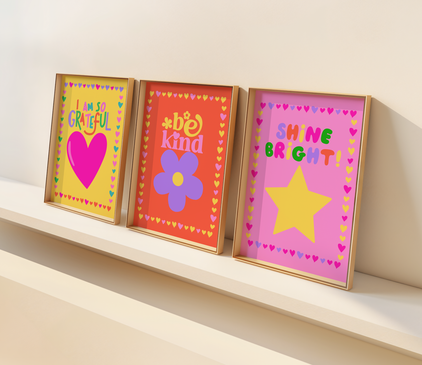 Shine Bright Poster Print