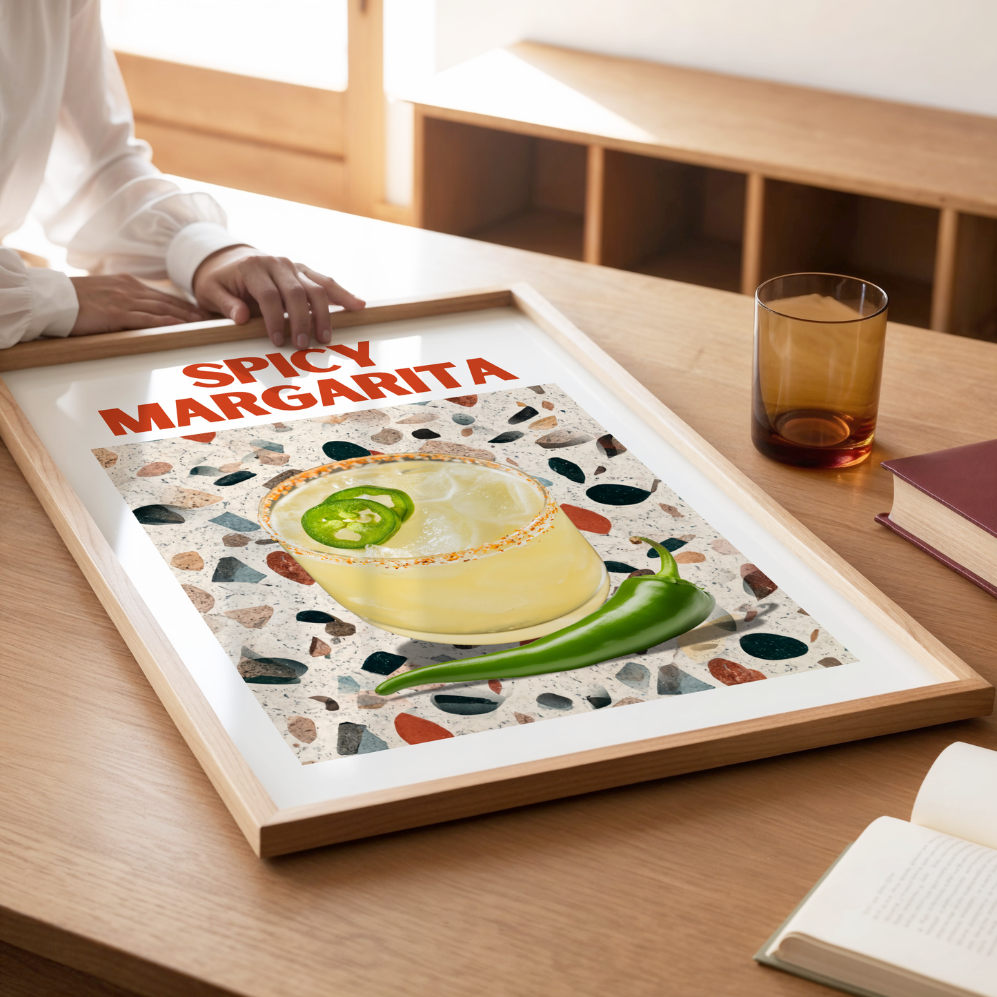 Spicy Margarita Poster Print