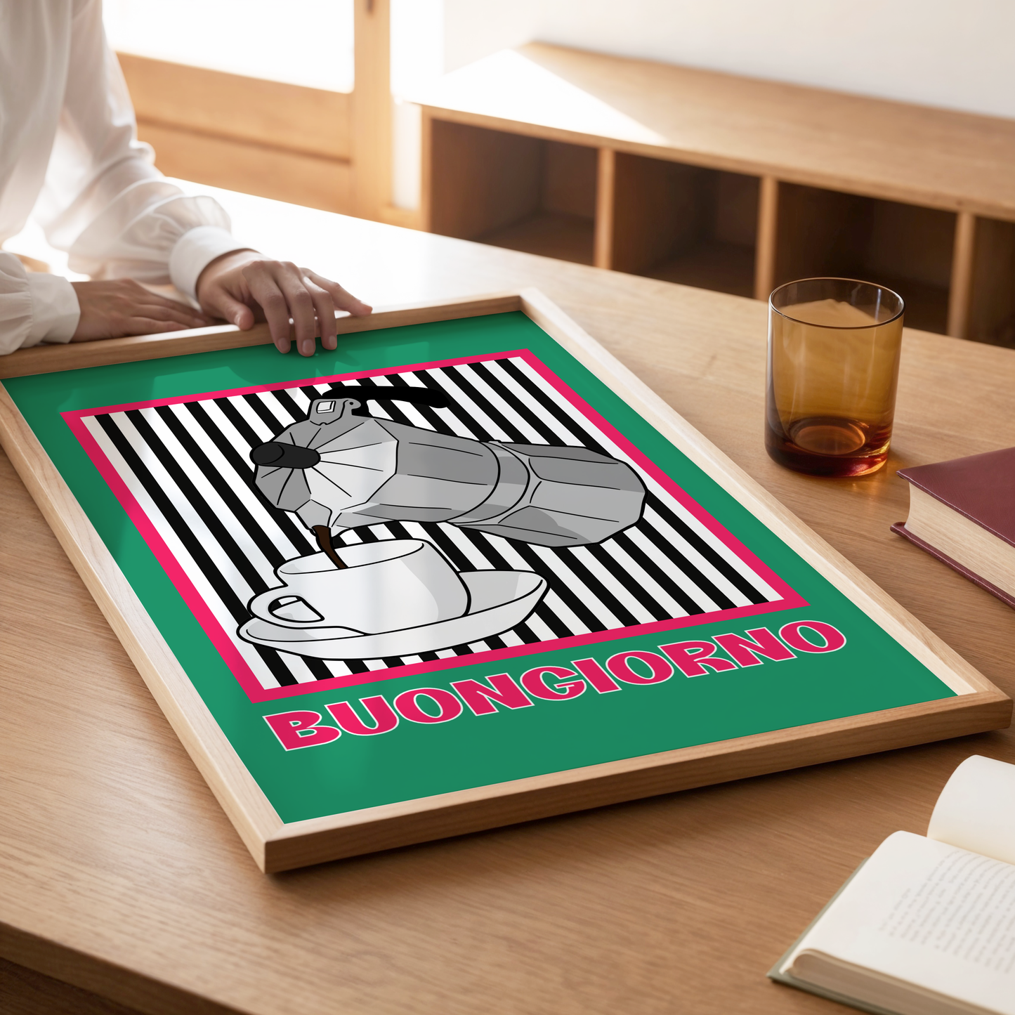 Buongiorno Espresso Poster Print