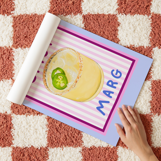 Spicy Marg Poster Print
