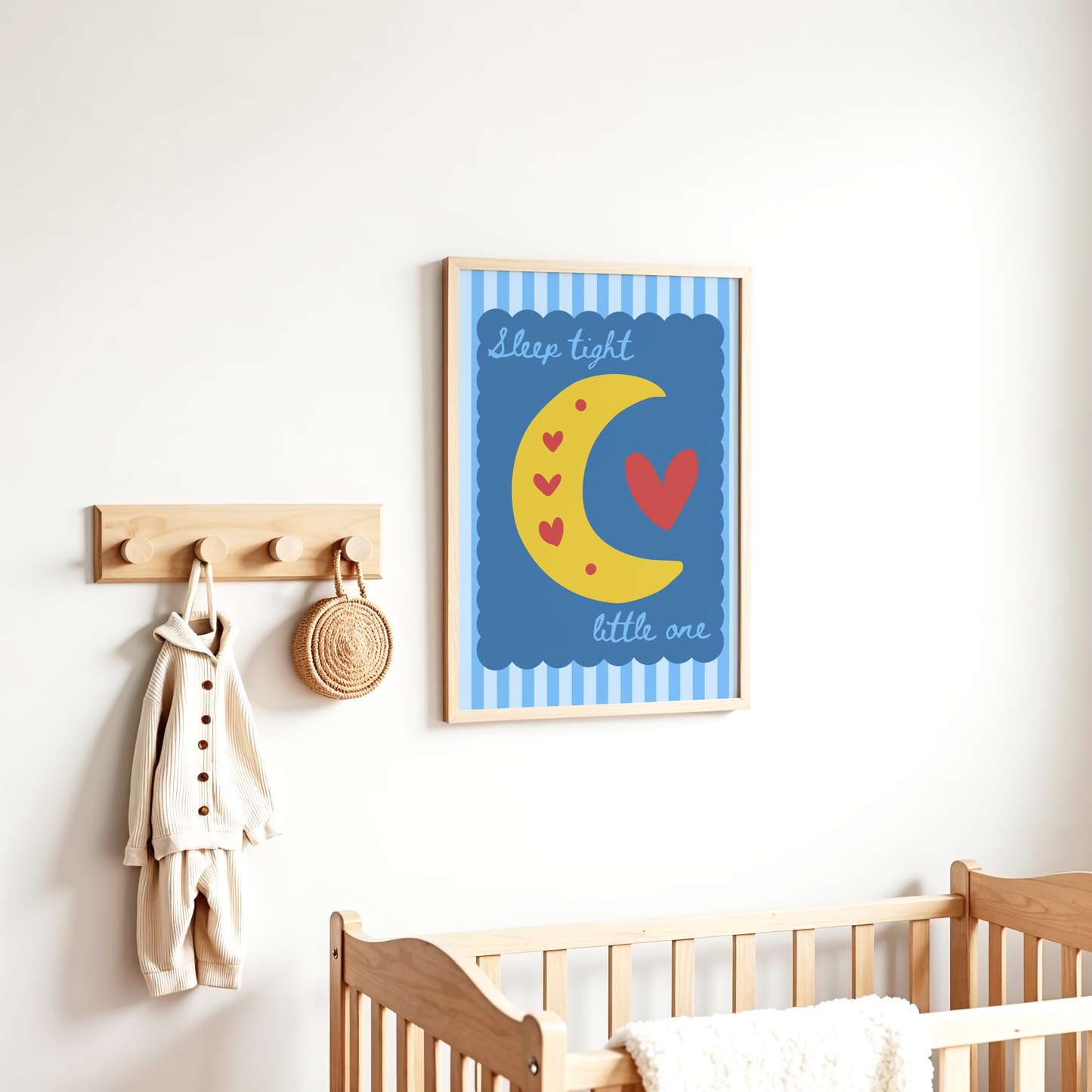 Sleep Tight Little One Poster Print