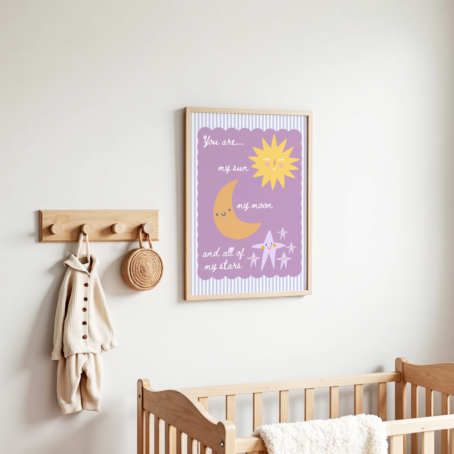 You Are My Sun, My Moon and All My Stars Poster Print