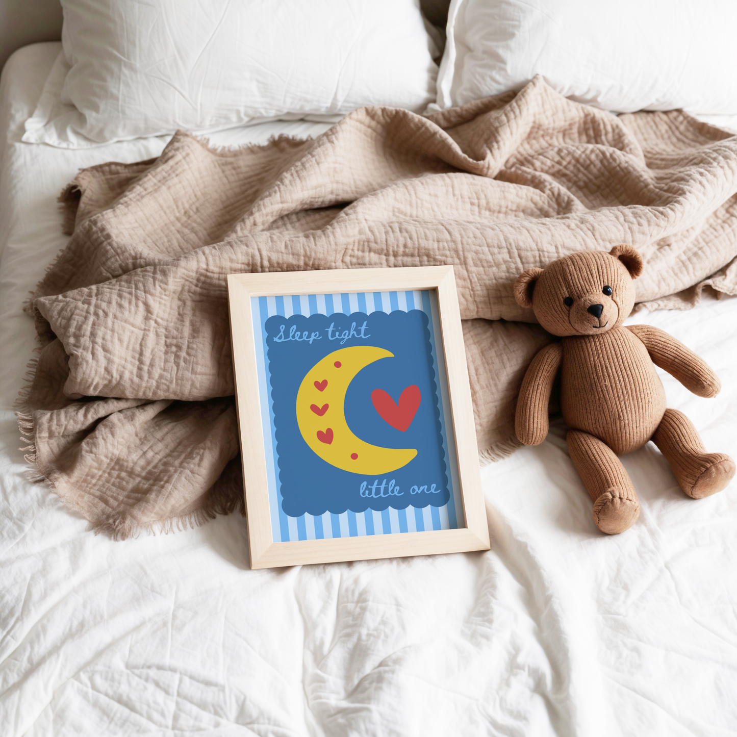 Sleep Tight Little One Poster Print