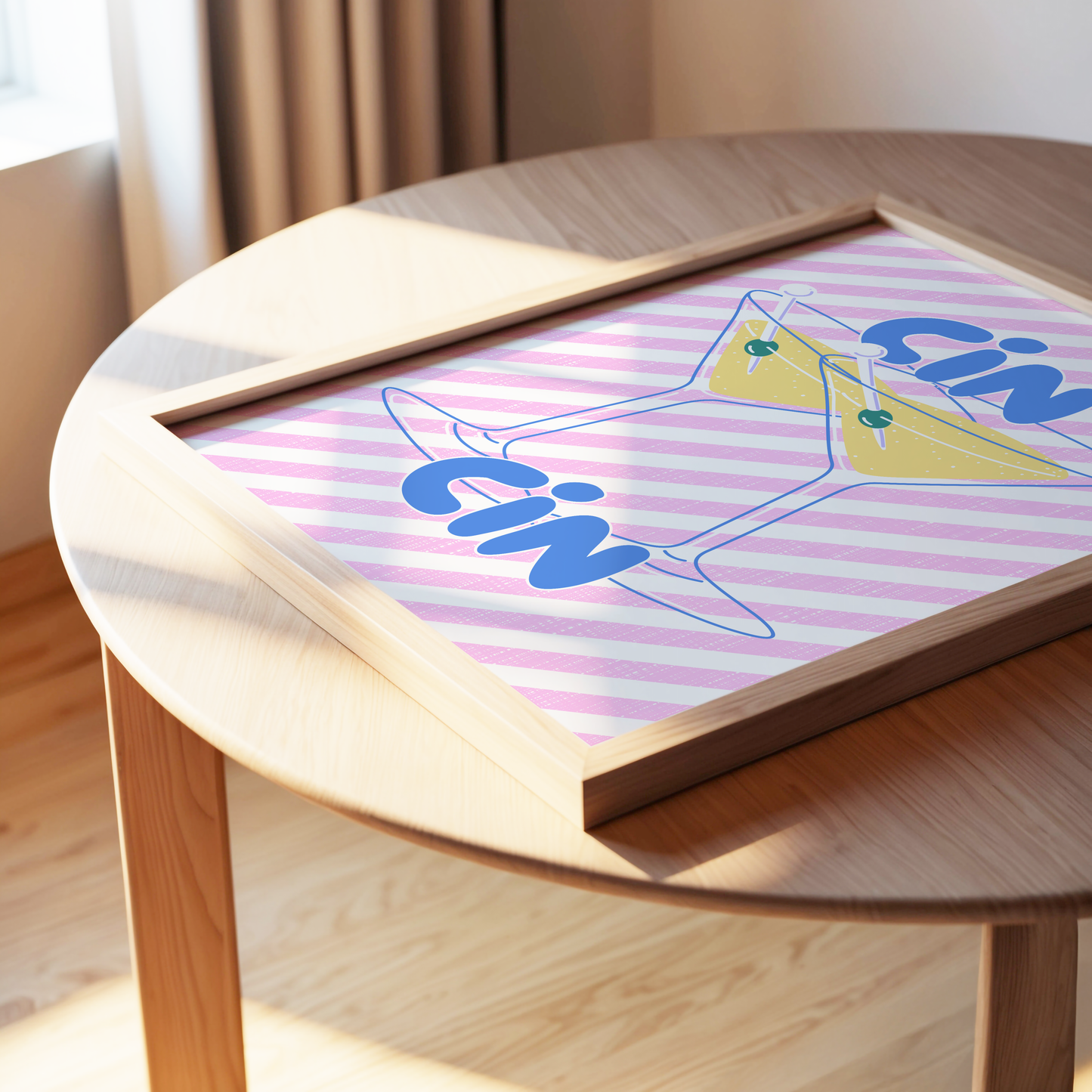 Cin Cin Martini Poster Print