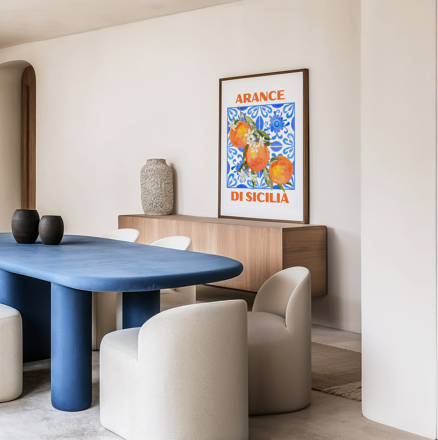 Arance Di Sicilia Poster Print