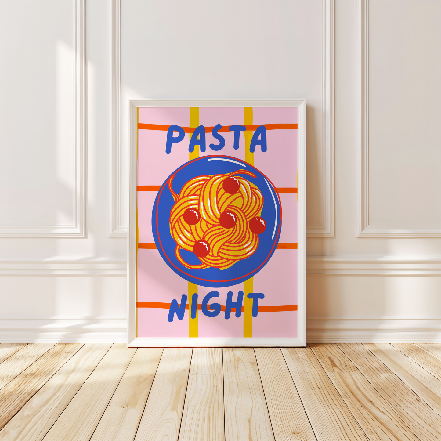Pasta Night Poster Print