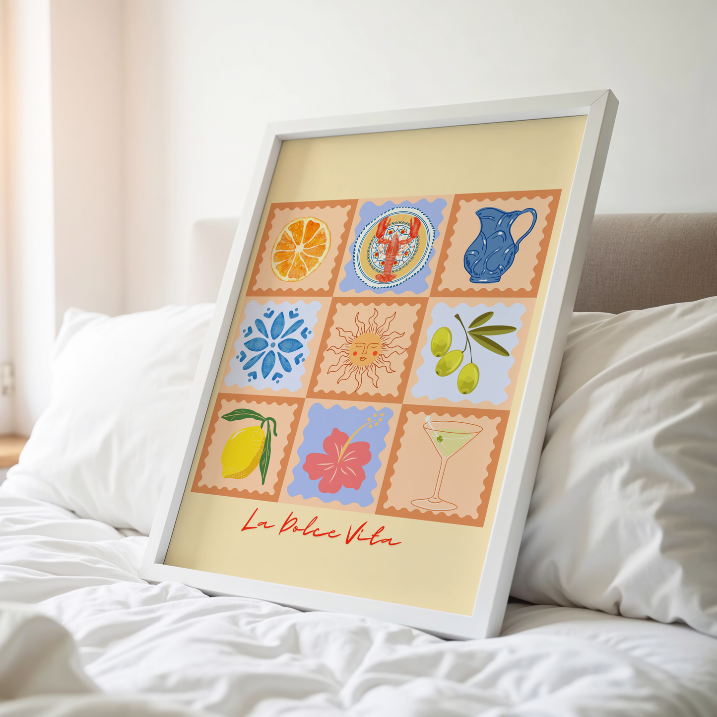 La Dolce Vita Summer Patchwork Print