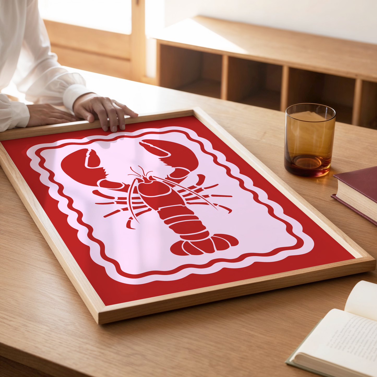 Red Lobster Poster Print