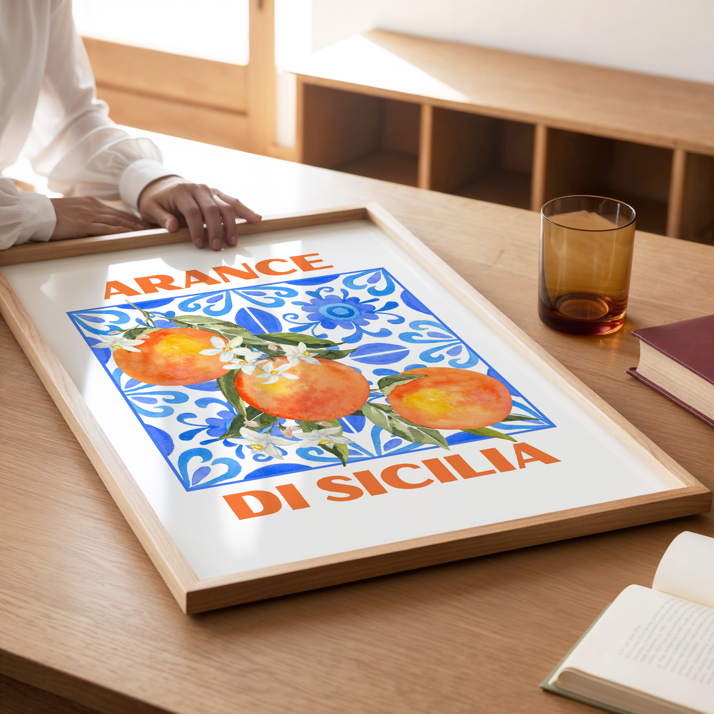 Arance Di Sicilia Poster Print