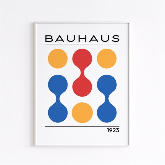 Bauhaus 1923 Poster Print