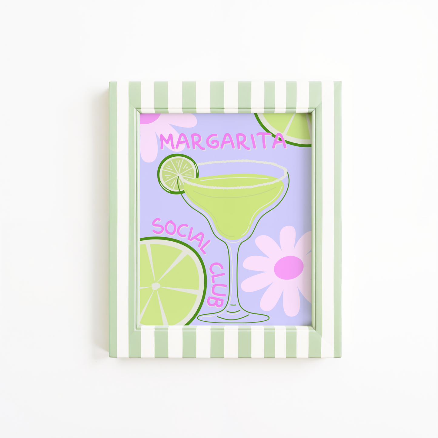 Margarita Social Club Poster Print