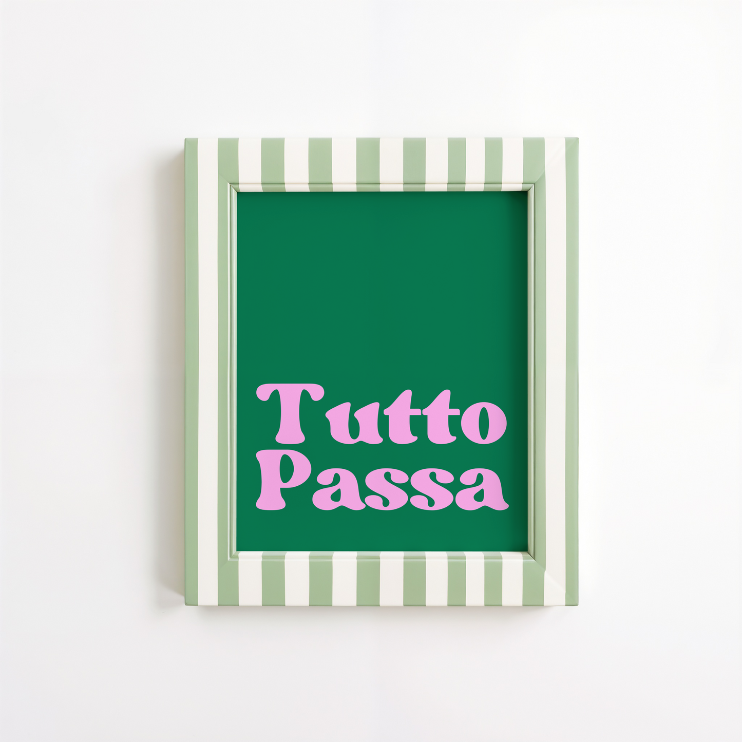 Tutto Passa Poster Print