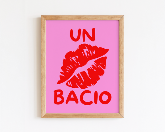 Un Bacio Poster Print