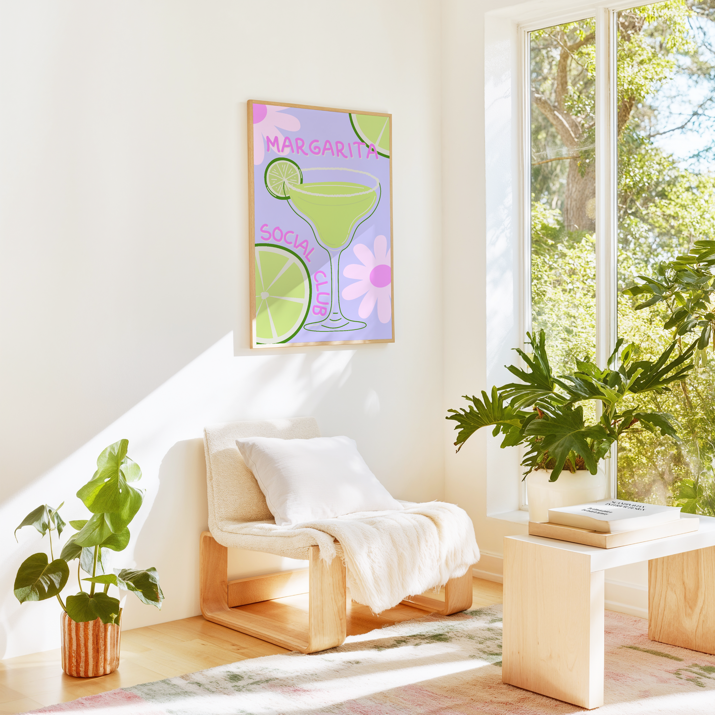 Margarita Social Club Poster Print