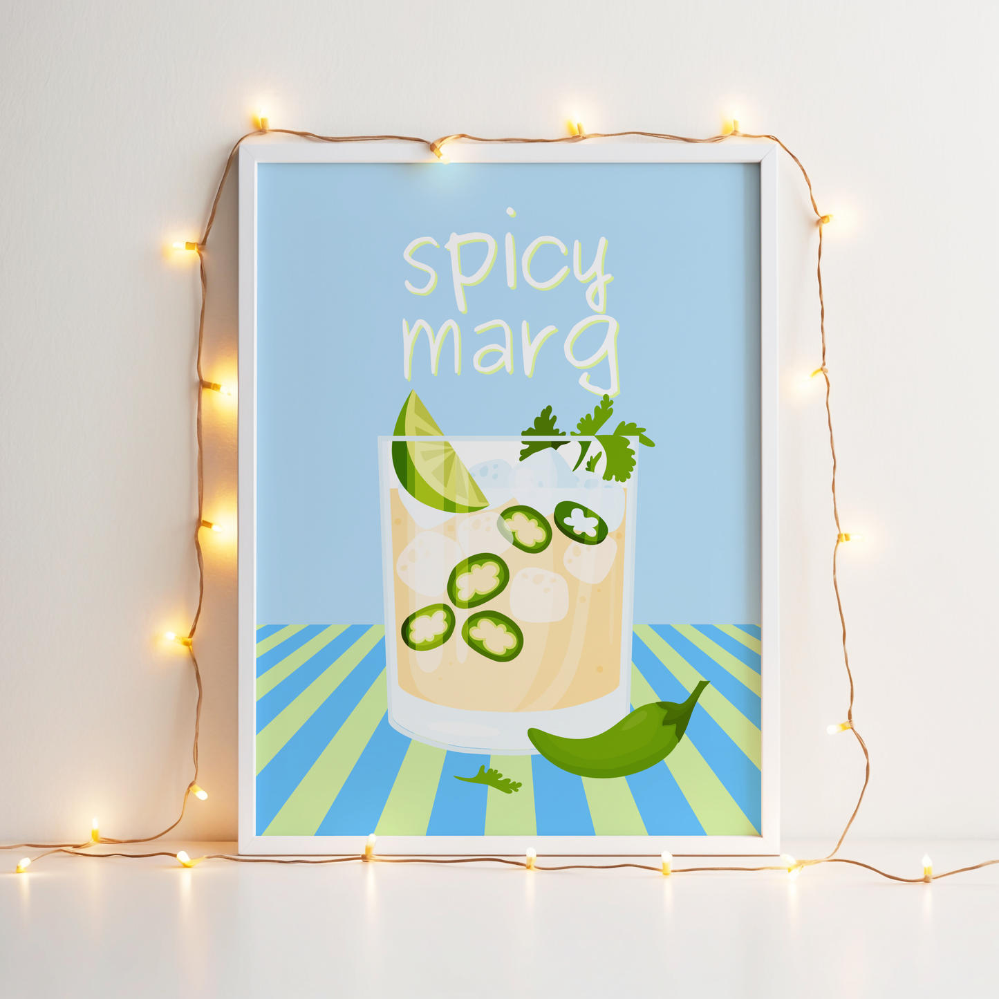 Spicy Marg Poster Print