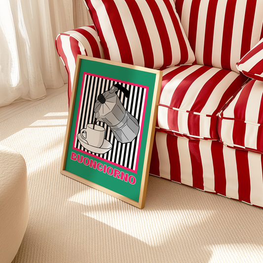 Buongiorno Espresso Poster Print