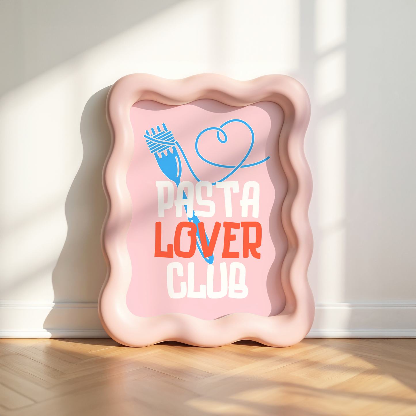 Pasta Lover Club Poster Print