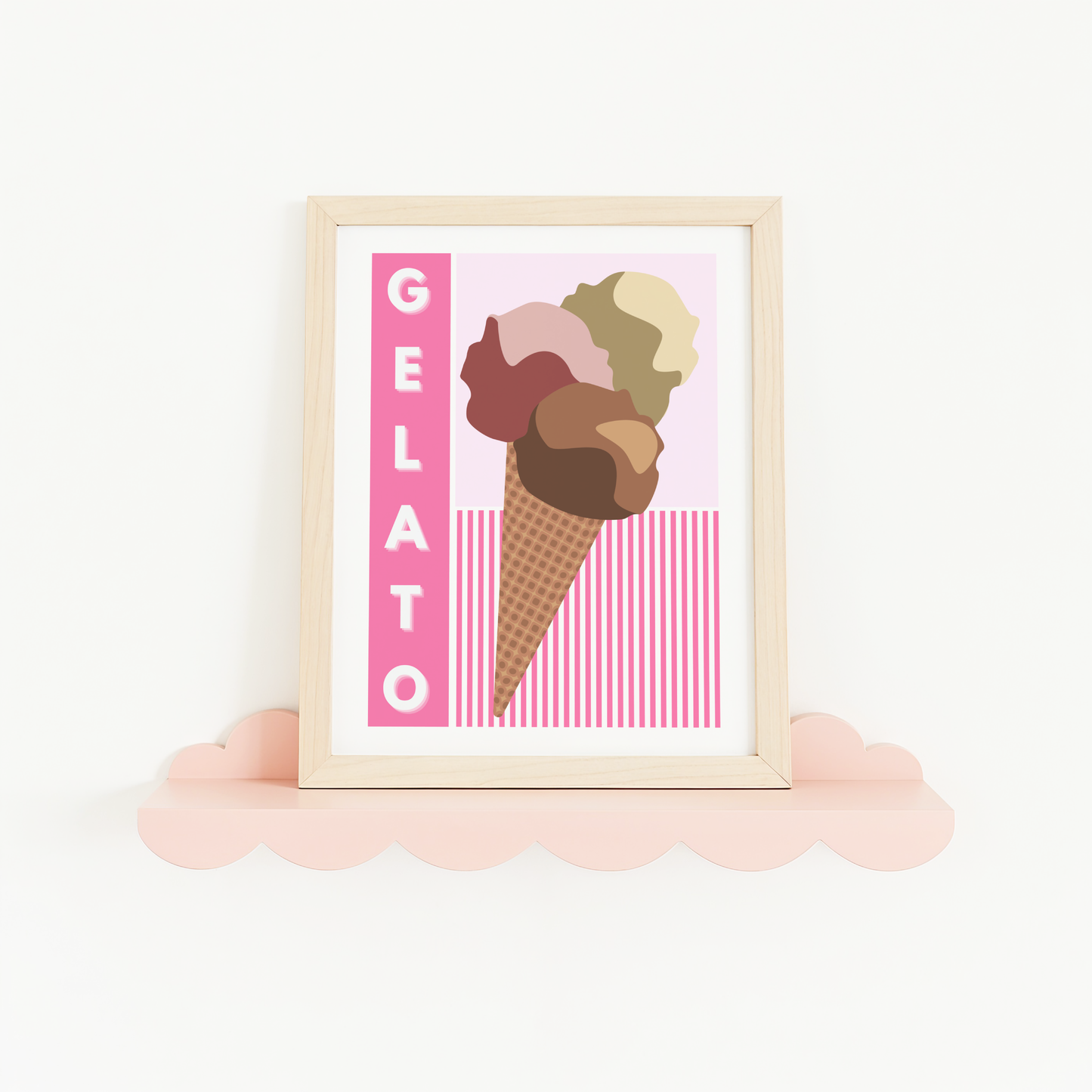 Pink Gelato Print