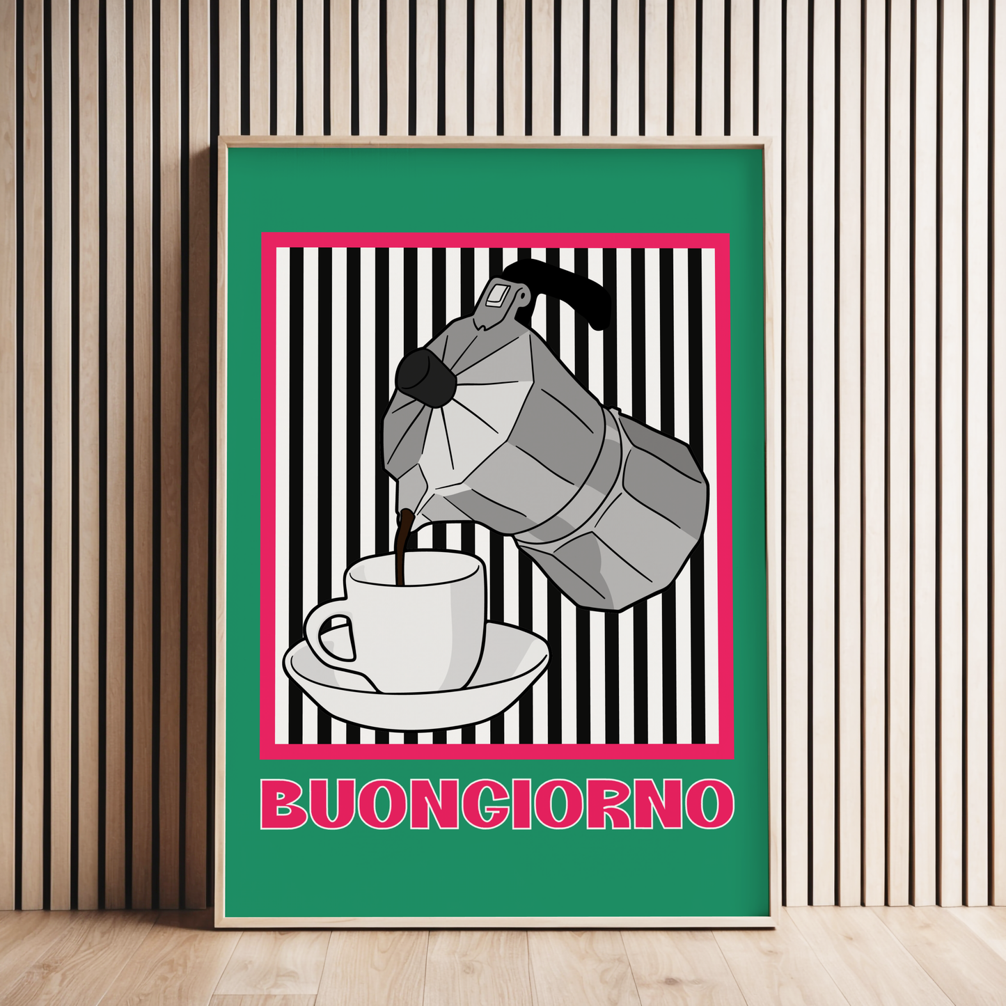 Buongiorno Espresso Poster Print