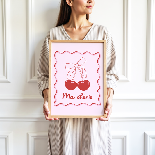 Ma Cherie Poster Print